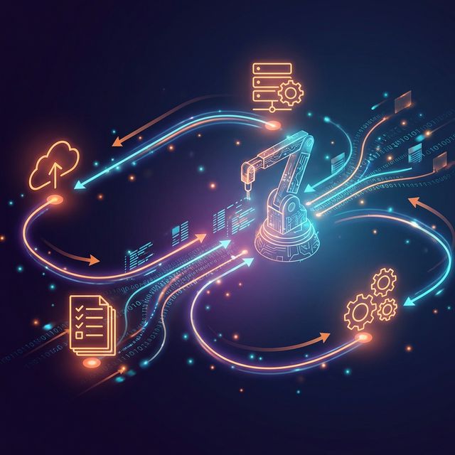 Automatização de processos empresariais com IA